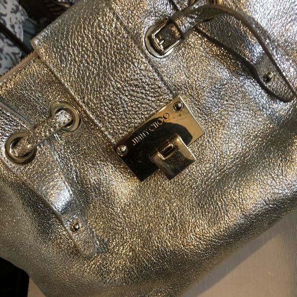 JIMMY CHOO... metallic handbag - Picture 15 of 16